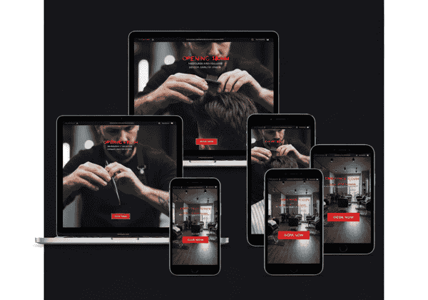 PC・タブレット・スマホ対応のHP表示